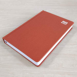 high quality PU cover A5 diary with 2022 year calendar and daily view layout pages