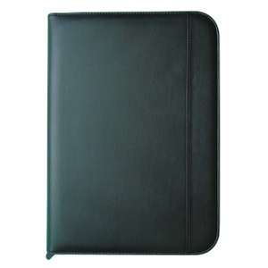 POF-06(A4 size PU portfolio or compendium with zipper)