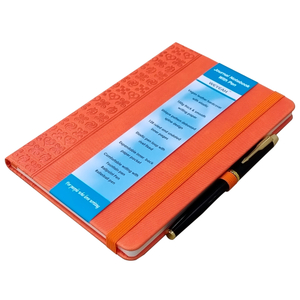 Journal Notebook With Pen A5 orange
