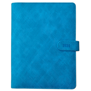 2024 Personal Organizer Ring Binder Planner (A5 blue)
