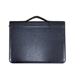Business Briefcase Portfolio With Handle 04 black