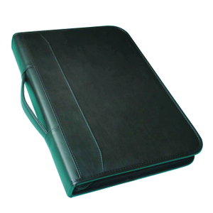 BF-08(A4 size PU briefcase or attache case with zipper and handle) 