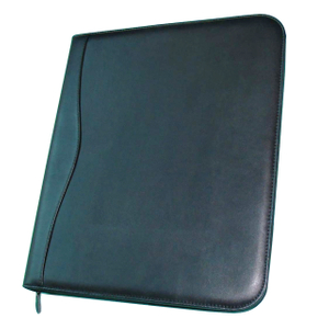 POF-12(A4 size PU portfolio or compendium with zipper)
