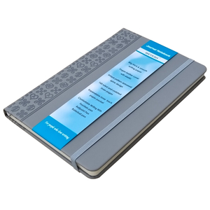 Skin Feeling PU Journal Notebook A5 grey