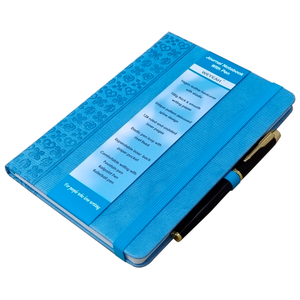 Journal Notebook With Pen A5 sky blue