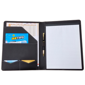 A4 Padfolio Conference Folder 02 brown