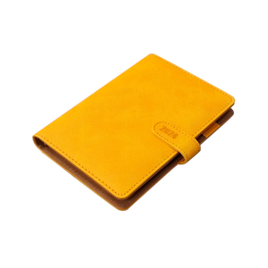 Portable Personal Organizer A6 yellow