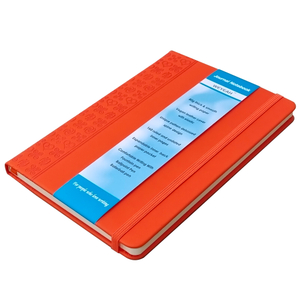 Skin Feeling PU Journal Notebook A5 orange