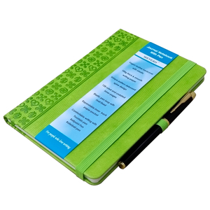 Journal Notebook With Pen A5 green