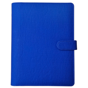 Ring Binder Journal Notebook (A5 navy blue)