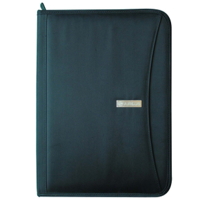 POF-08(A4 size fabric portfolio or compendium with zipper)
