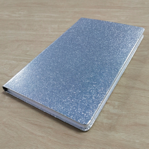 A5 medium size special paper cover notebook with ruled inner pages