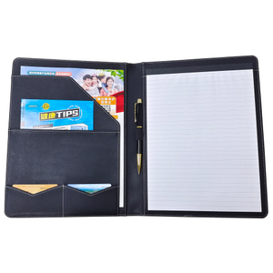 A4 Padfolio Conference Folder 02 black