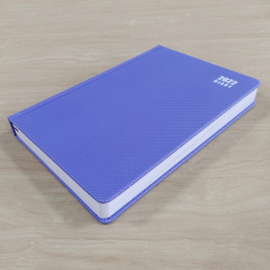 high quality PU cover A5 diary with 2022 year calendar and daily view layout pages
