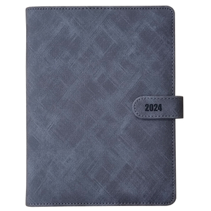 2024 Personal Organizer Ring Binder Planner (A5 grey)