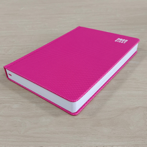 high quality PU cover A5 diary with 2022 year calendar and daily view layout pages