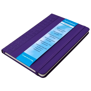 Skin Feeling PU Journal Notebook A5 purple